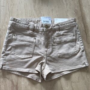 American Eagle Outfitters Women's Tan Jean Shorts